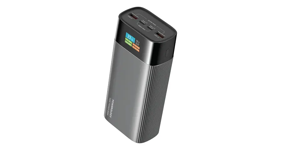 Powerology VoltEdge 40000mAh Power Bank - Gray